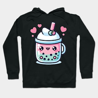 Kawaii Boba Tea Hoodie